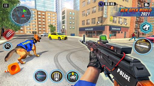 US Police Dog Bank Crime Chase - Image screenshot of android app