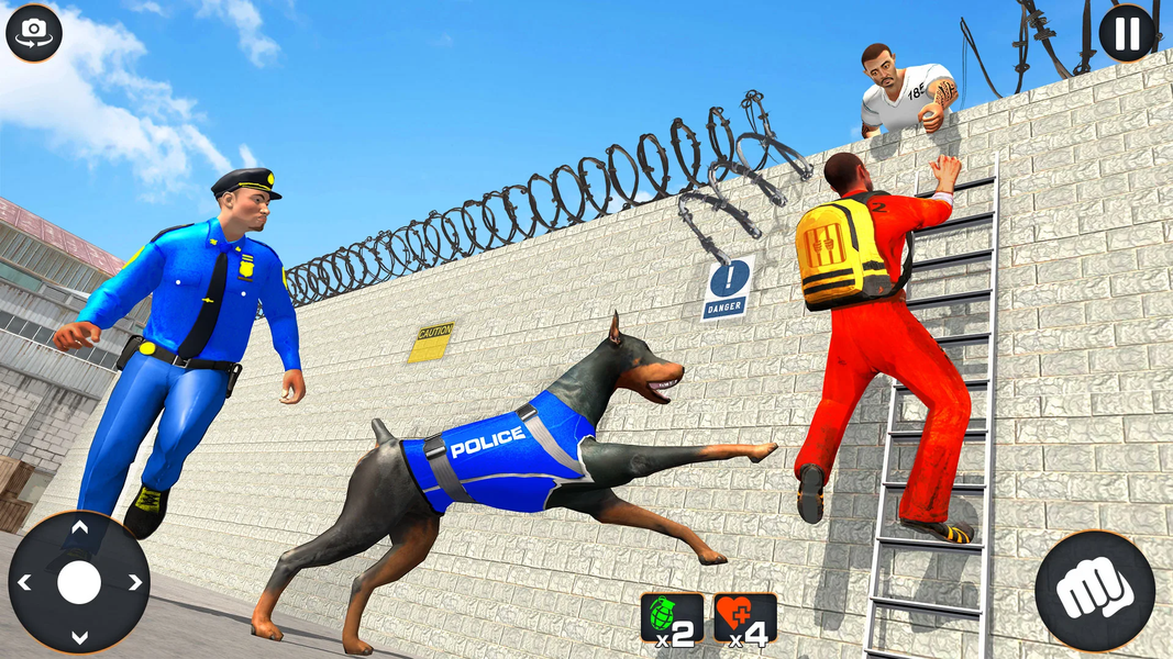 Police Dog Jail Prison Break - عکس بازی موبایلی اندروید