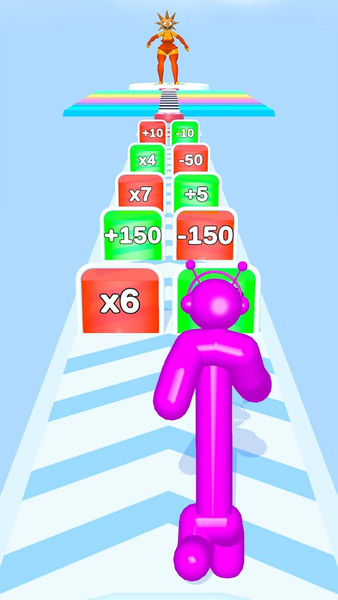 Resize Sponky Run - Gameplay image of android game