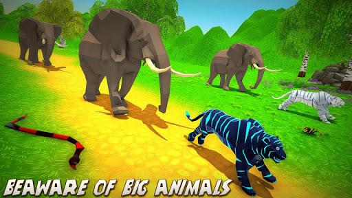 Wild Tiger Adventure: Survival Hunger Games - عکس بازی موبایلی اندروید
