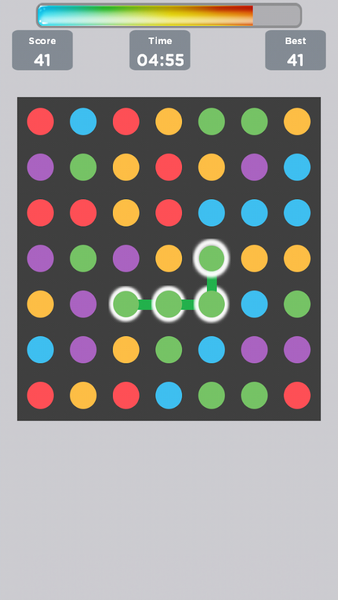 Dots Connect Battle - Gameplay image of android game