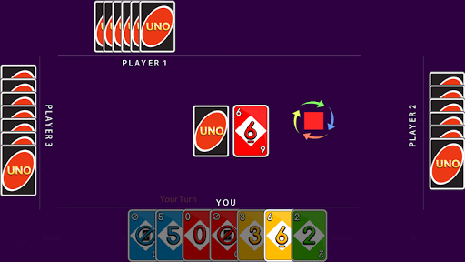 Classic Oono Card Game - Gameplay image of android game
