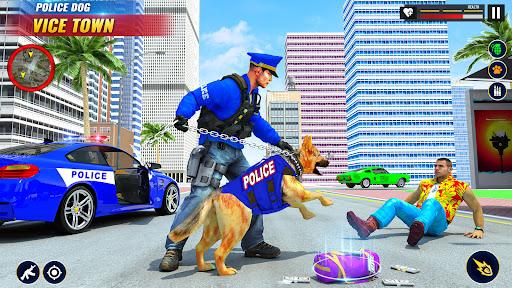 US Police Dog City Crime Chase - Image screenshot of android app