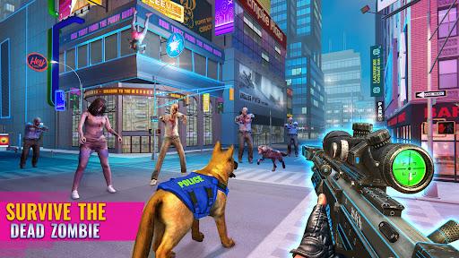 US Police Dog City Crime Chase - Gameplay image of android game