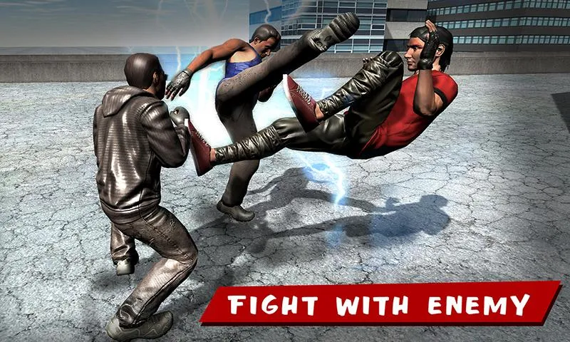 Fighting In Street :Crime Gang - Gameplay image of android game