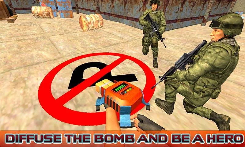 Bomb Defusal Modern Squad - Gameplay image of android game