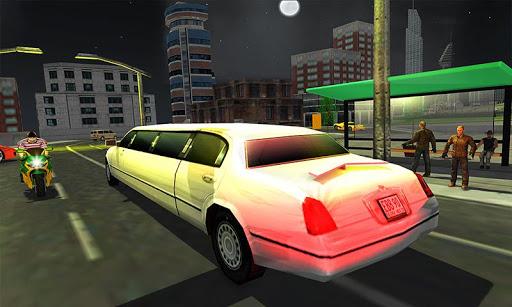 Modern Limousine Car Driving : Real Taxi Driver 3D - Gameplay image of android game
