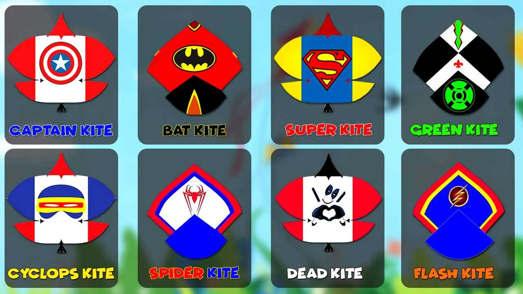 Superhero Kite Flying Games - عکس بازی موبایلی اندروید