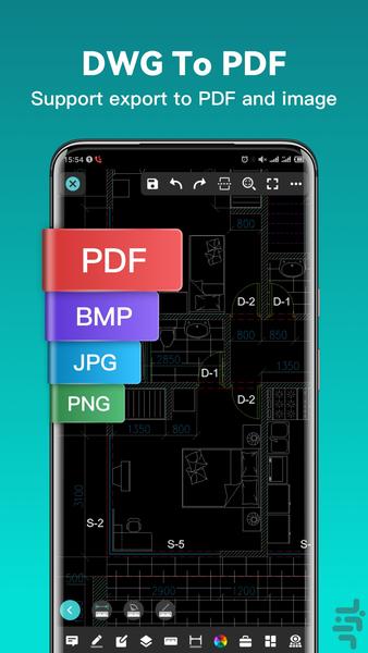 DWG FastView-CAD Viewer and Editor - Image screenshot of android app