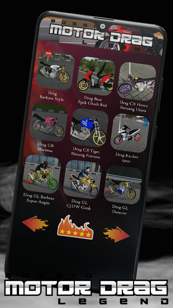 Bussid Motor Drag Legend - عکس برنامه موبایلی اندروید