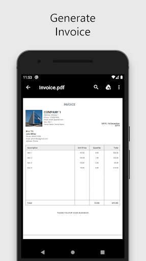Business Expense Manager - Image screenshot of android app