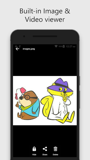 Calculator Vault - hide images - Image screenshot of android app