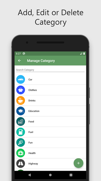 Expense Money Manager Control - Image screenshot of android app