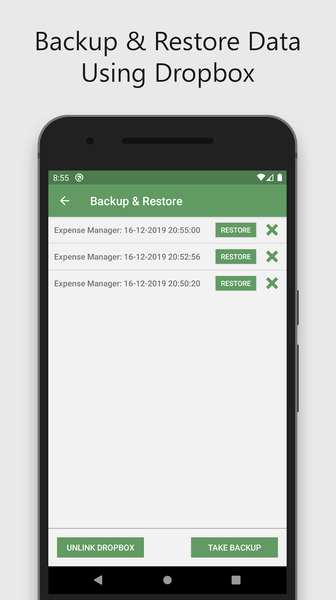 Expense Money Manager Control - Image screenshot of android app