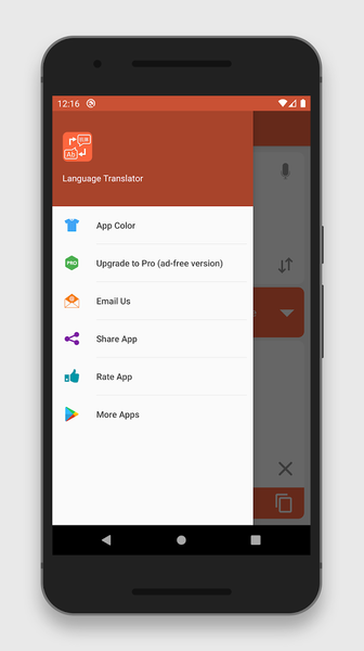 Language Translator - Image screenshot of android app