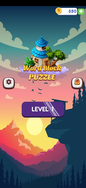 Word Block Puzzle: Smart Block - Gameplay image of android game