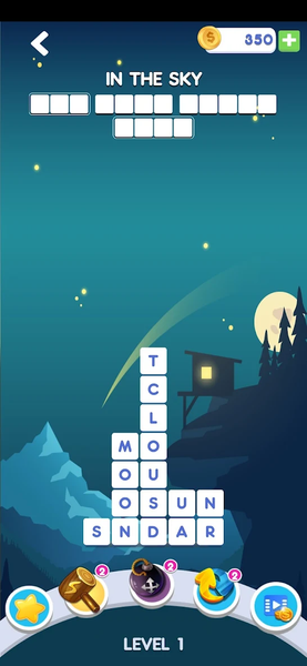 Word Block Puzzle: Smart Block - Gameplay image of android game