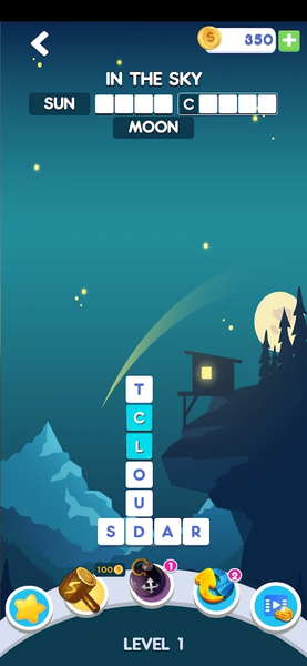 Word Block Puzzle: Smart Block - Gameplay image of android game