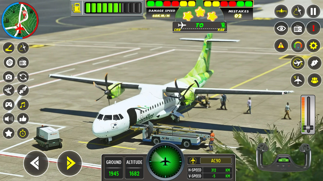 City Airplane Simulator Games - عکس بازی موبایلی اندروید
