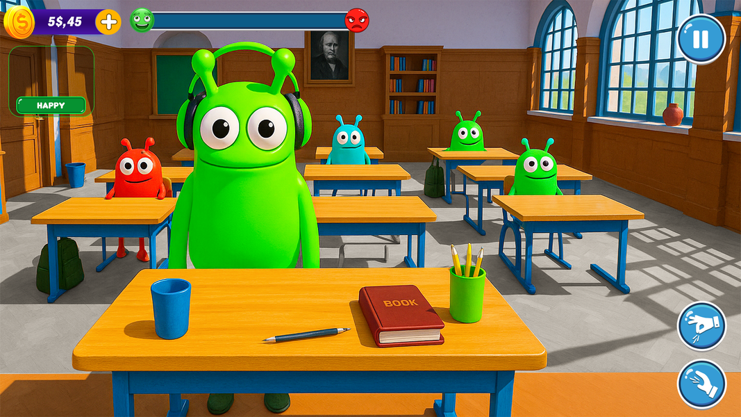 Bad Student: Prank School - Gameplay image of android game