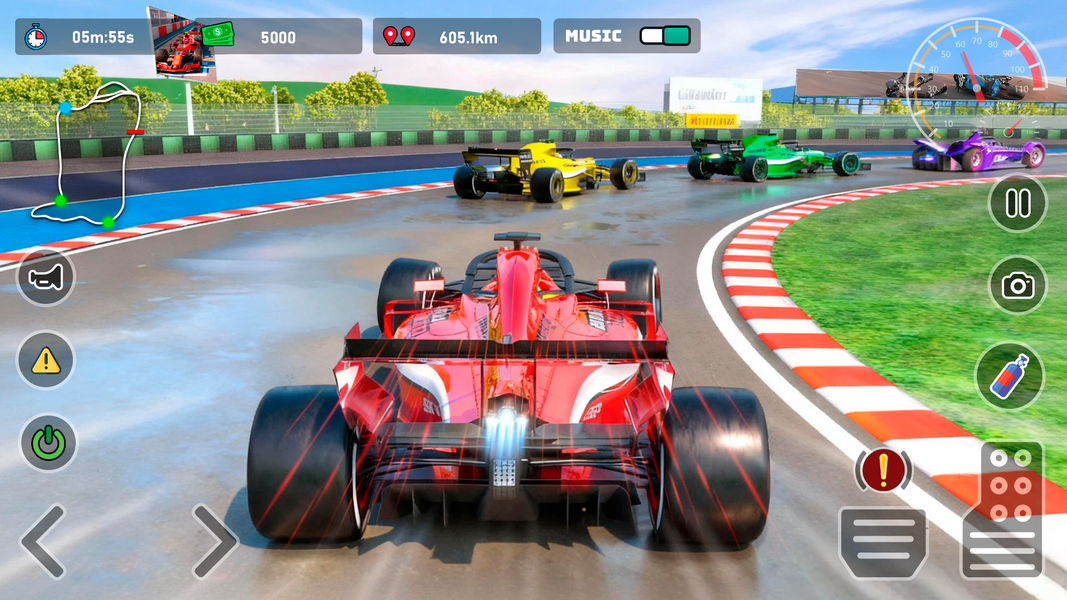 TurboX: Moto & Car Racing Game - Gameplay image of android game
