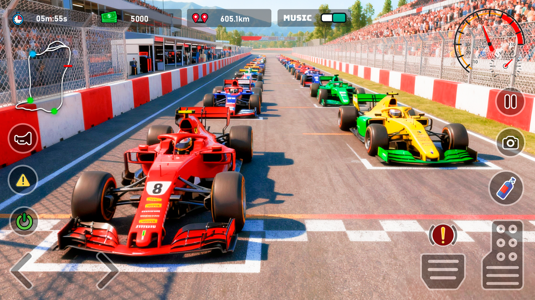 Moto Racer - Bike Racing Games - Gameplay image of android game