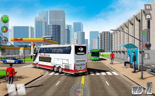 Coach Drive Simulator Bus Game - Gameplay image of android game