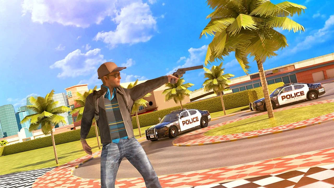 Miami Gangster Thug City Thief - Gameplay image of android game