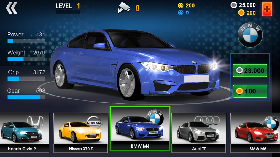 GT Nitro: Drag Racing Car Game - Gameplay image of android game