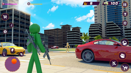 stickman gangster games