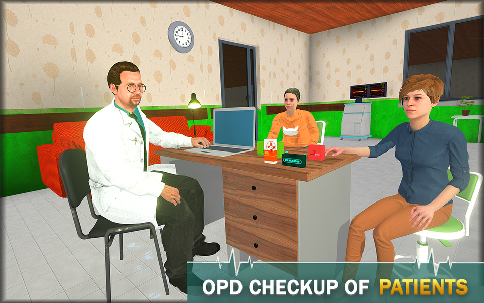 My Dream Hospital Doctor: Family ER Emergency Sim - Gameplay image of android game