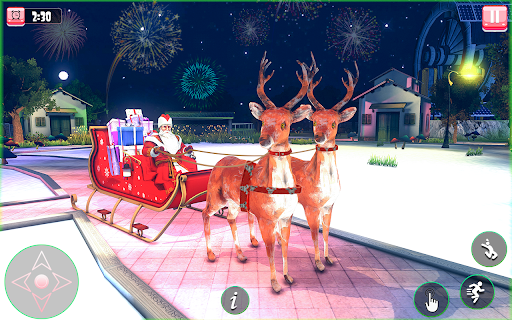 Santa Claus Christmas Gift Sim - Gameplay image of android game