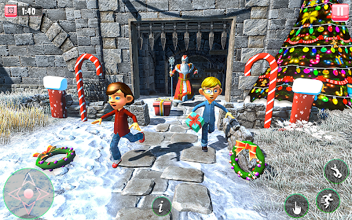 Santa Claus Christmas Gift Sim - Gameplay image of android game