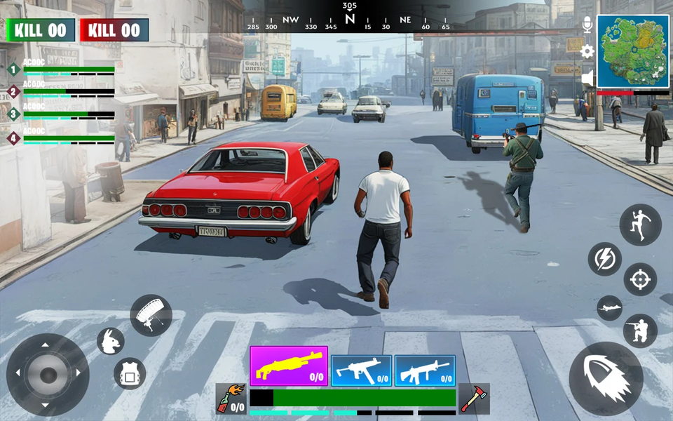 Gangster Vegas Crime Car Games - Gameplay image of android game