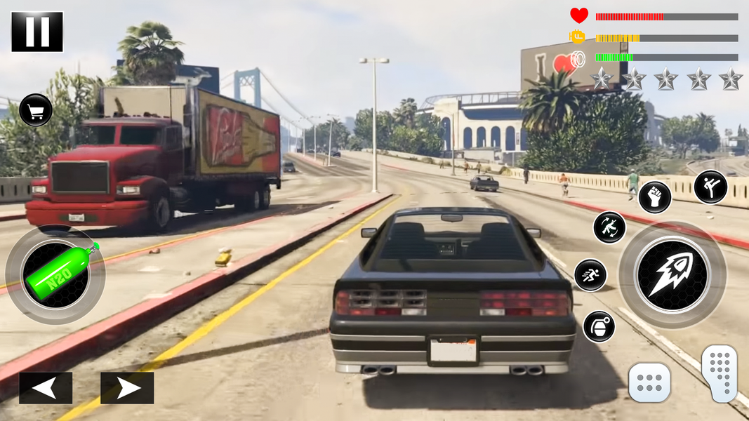 Gangster Bikes Driving Games - عکس بازی موبایلی اندروید