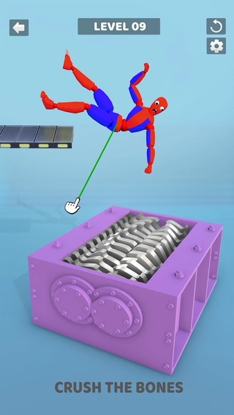 Breaking the Ragdoll Challenge - Gameplay image of android game