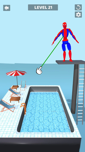 Breaking the Ragdoll Challenge - Gameplay image of android game