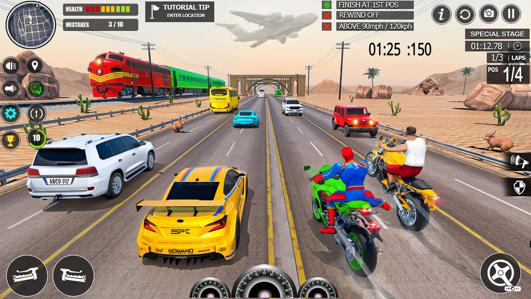 Real Moto Driving Racing Games - Image screenshot of android app