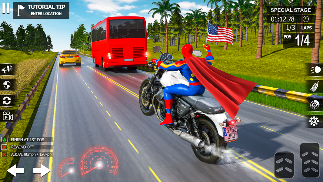 GT Superhero Bike Racing Games - Image screenshot of android app