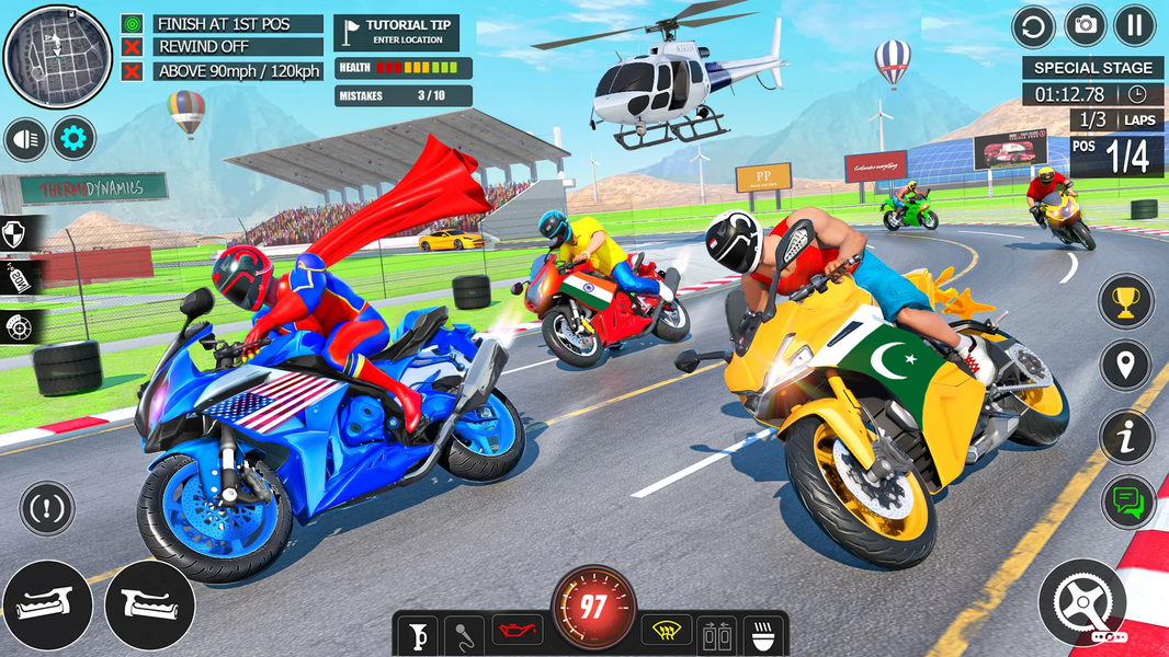 Real Moto Driving Racing Games - Image screenshot of android app