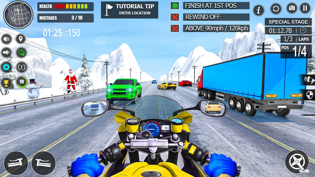 Real Moto Driving Racing Games - Image screenshot of android app