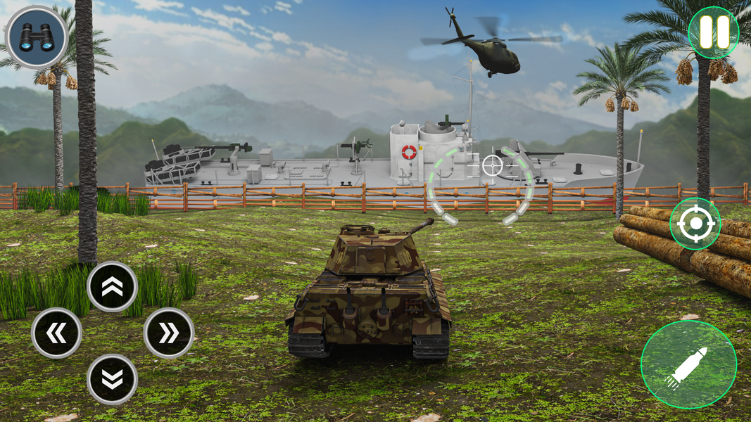 Tank Games War Machines Games - عکس بازی موبایلی اندروید