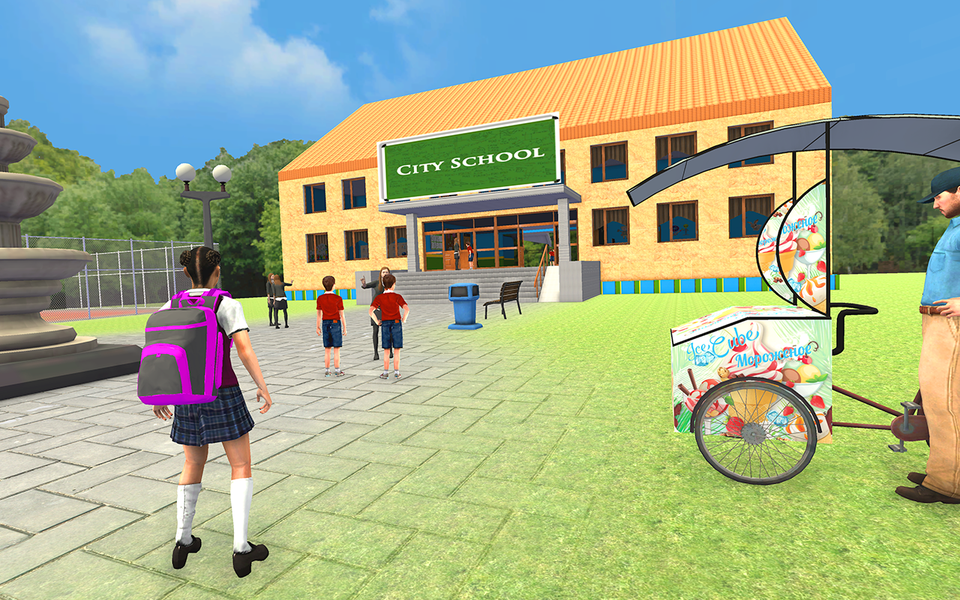 Virtual High School Simulator - Gameplay image of android game