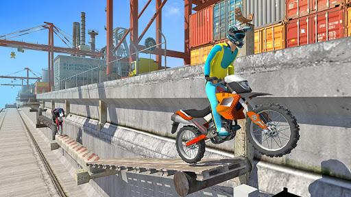 Bike Stunt Challenge - Gameplay image of android game