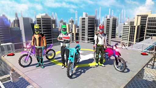 Bike Stunts 3D - Rooftop Chall - Gameplay image of android game