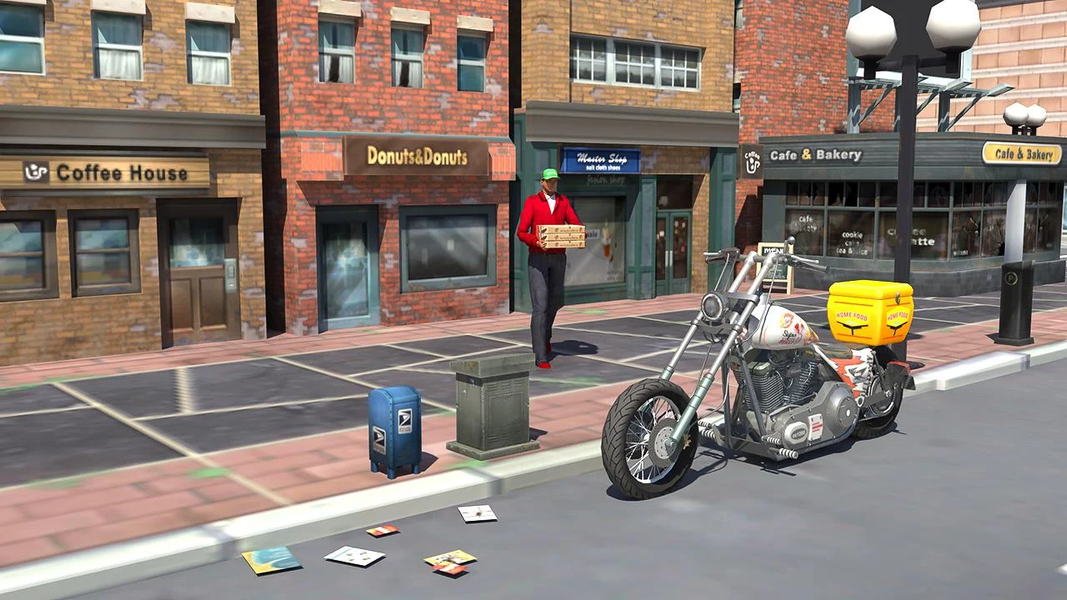 Delivery Rider - Gameplay image of android game