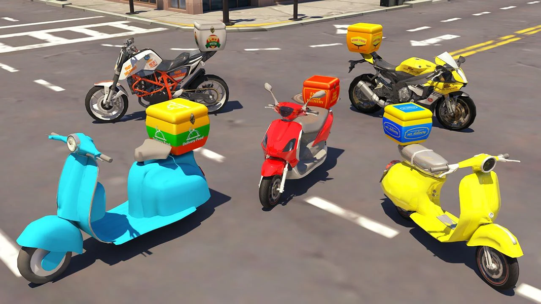 Delivery Rider - Gameplay image of android game