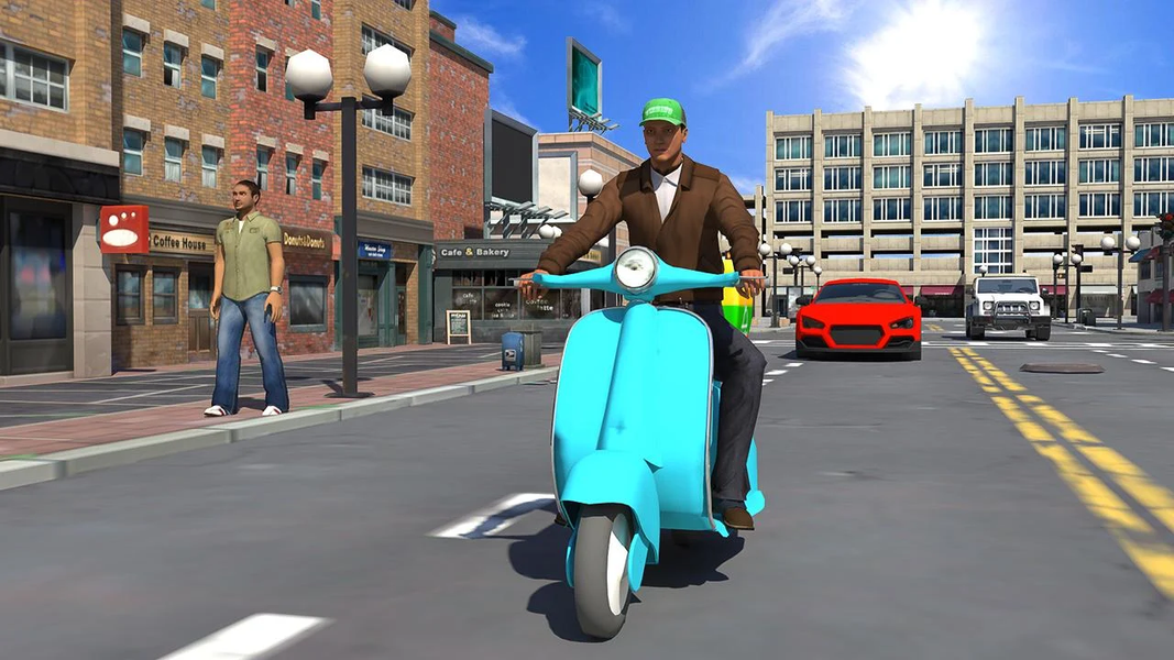 Delivery Rider - Gameplay image of android game