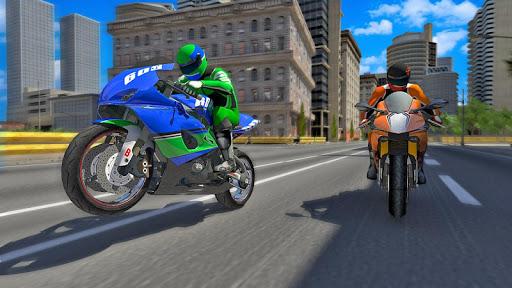 Drag Bike Racers Motorcycle - Gameplay image of android game