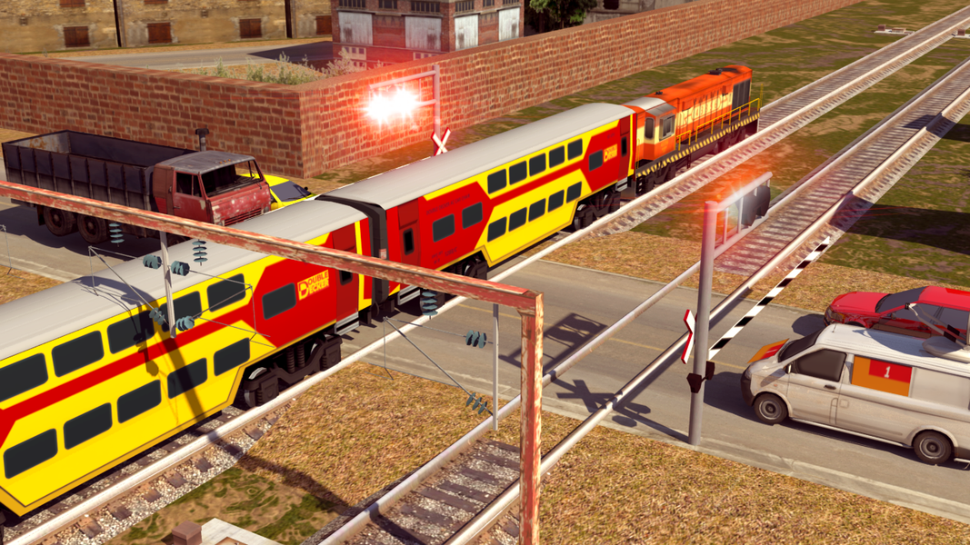 Indian Train Driving ۲۰۱۹ - عکس بازی موبایلی اندروید